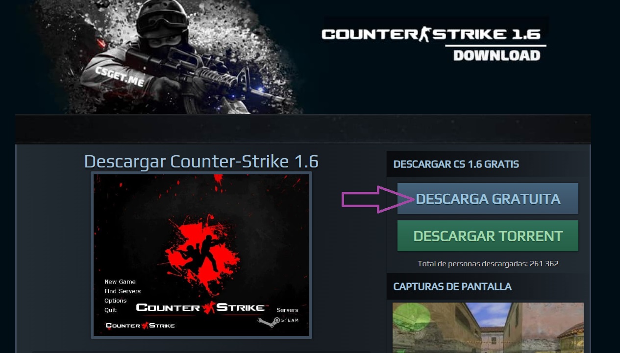 descargar counter strike 1.6
