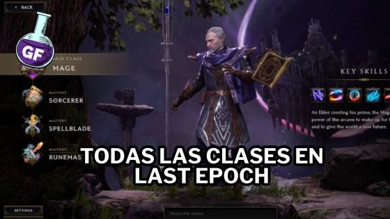 Todas las Clases en Last Epoch